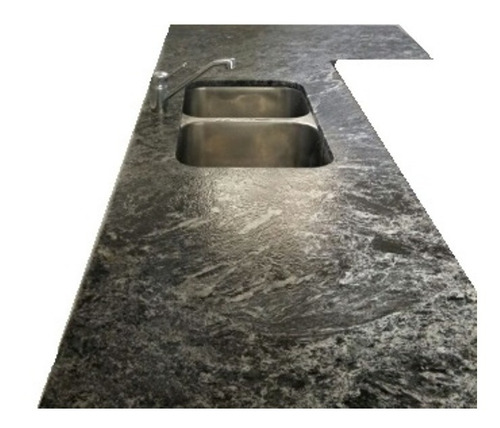 Granito Negro Boreal - Mesadas Argentinas - Fabrica -