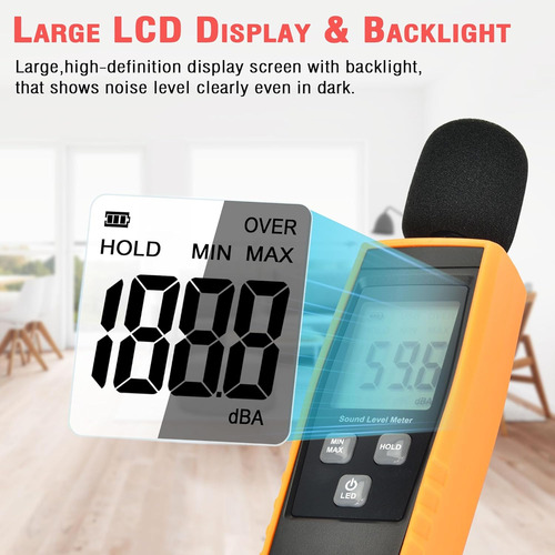 Hand-held Sound Level Metre,v-resourcing 30 130 Db Deci...