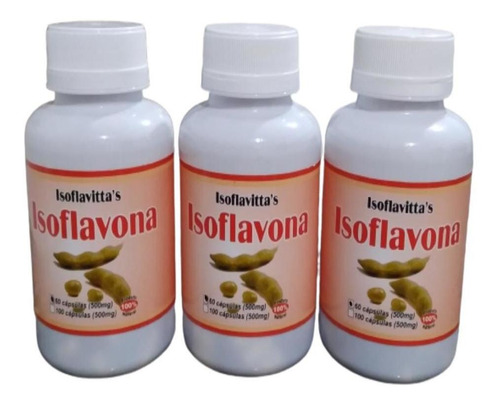 Kit Isoflanova Biovitas 3 X 60 Cápsulas Cada 500mg