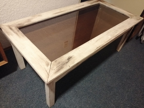 Mesa De Living De Madera