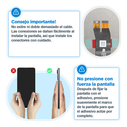 Pantalla Para Zte Blade A55/a35 Lcd Táctil Display