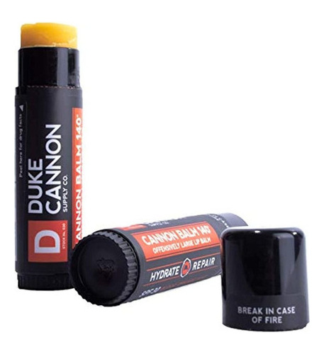 Duke Cannon Balm 140 ° Tactical Lip Protectant, Large .56 O