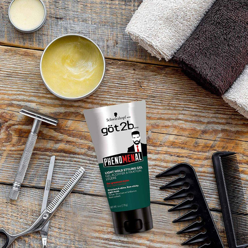 Got2b Gel Para El Cabello De Estilo Fenomenal De Luz, 6 Onza