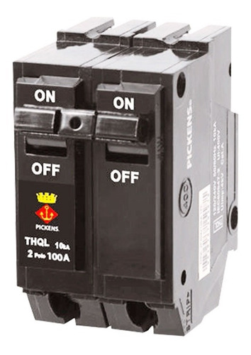 Breaker Empotrable 2x100 Amp Pickens 