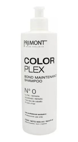 Shamp Bond N 0 Proteccion Reparador Nutri X500 Ml Primont