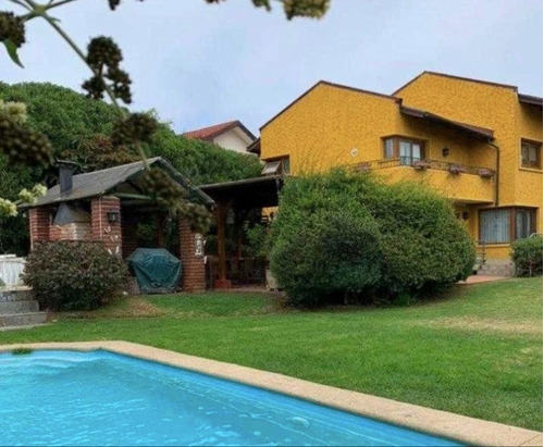 Casa Estilo Provenzal, En Exclusivo Sector De Concón.