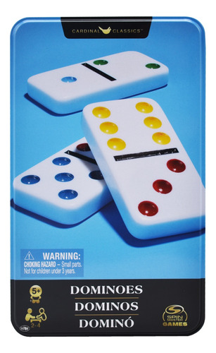 Domino Juego De Mesa 28 Fichas Cardinal Spin Master