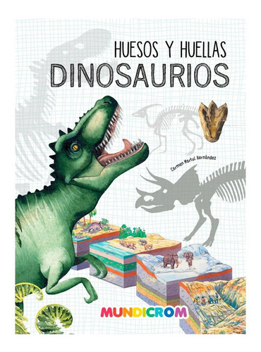 Libro Infantil Huesos Y Huellas De Dinosaurios 