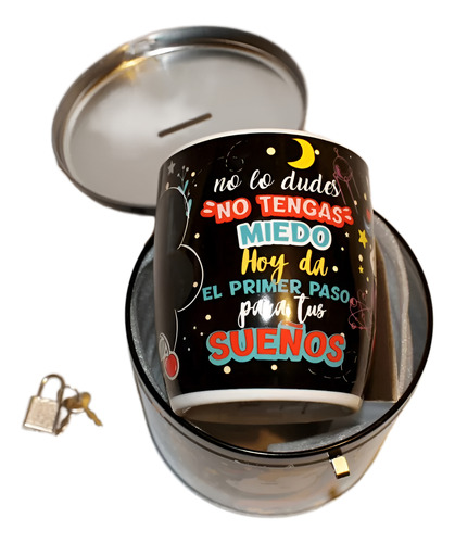 Taza Pizarron Y Alcancia
