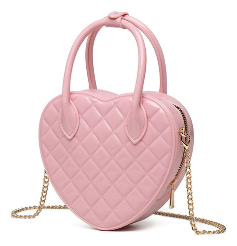 Bolso Crossbody Dama Moda Bandolera En Forma De Corazon