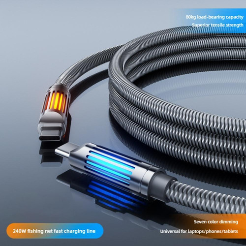 Cable De Datos De Carga Rápida Para Carga Tipo C De Android