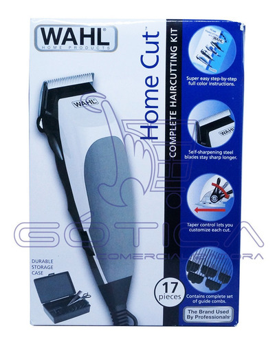 Maquina Peluquería Wahl Home Cut Combo 17 Piezas 9243-1701