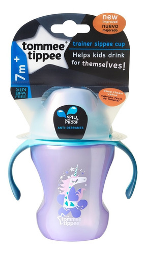 Vaso Bebe Asas Trainer Sippee 230ml Tommee Tippee Antivuelco