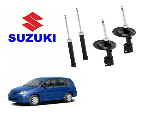 Amortiguadores Suzuki Aerio 2005 -2007 Paquete De 4