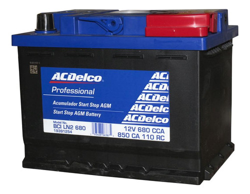 Imagen 2 de 5 de Batería Acumulador Agm 47/42 680 Amp Chevrolet Cruze Sonic T