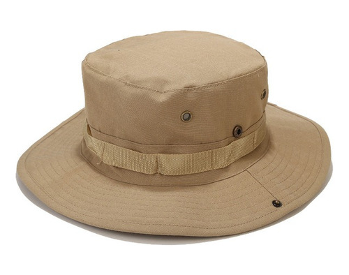 Gorro Expedición Pescador Bucket Hat Sombrero Sol Militar 