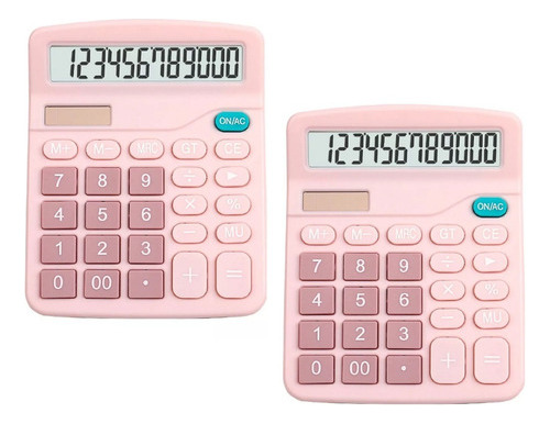 Calculadora Solar X2 Con 12 Dígitos Modelo Kk837c