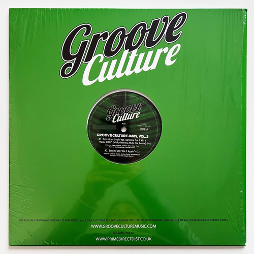 Groove Culture - Jams Vol.2 - Vinilo House Nu Disco Nuevo