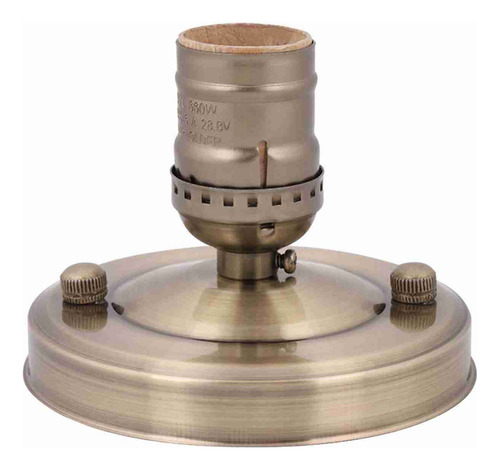 E26/e27 Vintage Industrial Techo/pared Base De Luz Soporte