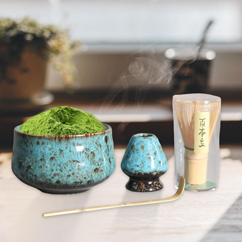 Juego De Matcha De Estilo Japonés De 4 Uds. Cuchara