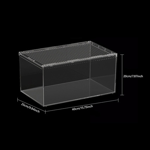 Terrario Para Reptiles Caja De Alimentación Para Reptiles
