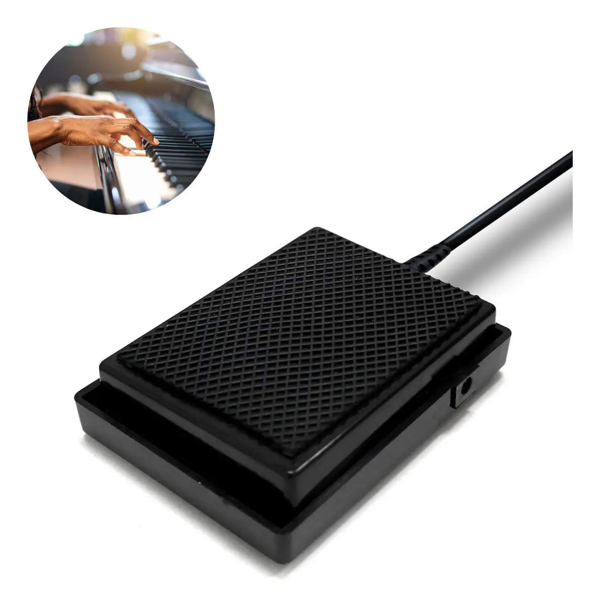 Pedal De Sustain Mxt Para Teclado Mx01lt