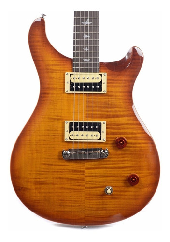Imagen 2 de 4 de Guitarra Eléctrica Prs Se Custom Vs Con Funda - Korea