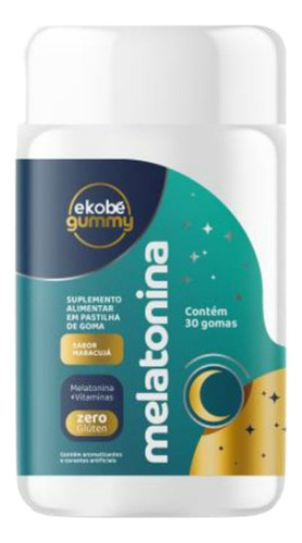 Melatonina Gummy Sabor Maracujá 30 Gomas Sem Açucar Off