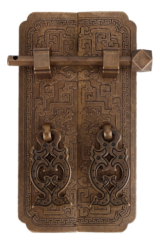 Imagen 5 de 10 de Juego De Puerta Con Manija De Tracción Antigua Gabinete S De
