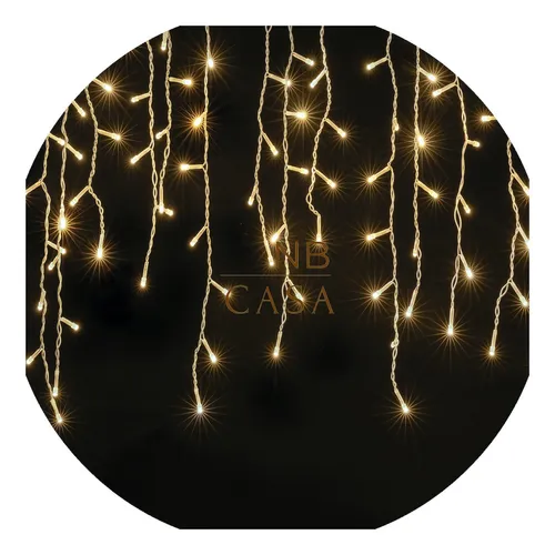 Cascata Led 400 Leds Pisca 8 Funções Ou Fixa Cores Natal Menor preço em Cascata Led 400 Leds Pisca 8 Funções Ou Fixa Cores Natal