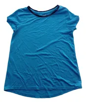Comprar Playera Deportiva Para Niña 8 Años Old Navy Manga Corta Azul