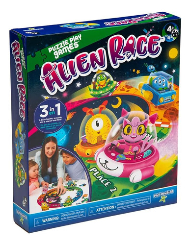 Juego De Rompecabezas Tablero Playmonster Alien Race