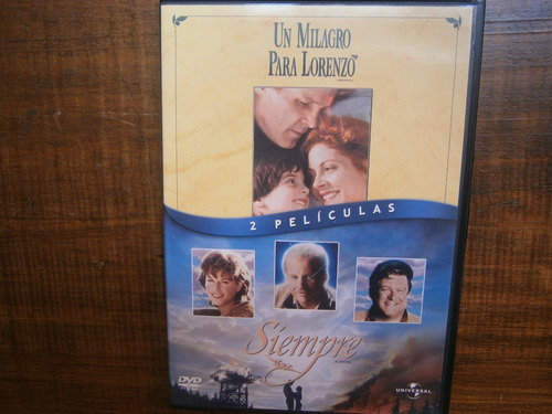 Siempre Steven Spielberg + Un Milagro Para Lorenzo 2 Dvds