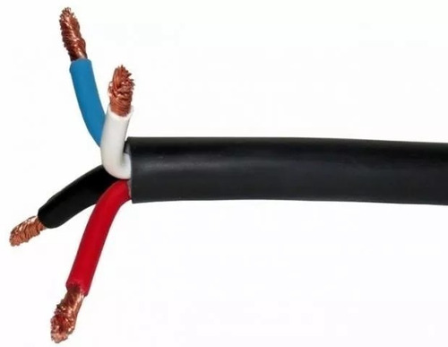 Cabo Pp Flexivel Comando 4 Vias 4x2,5 Com 50 Metros