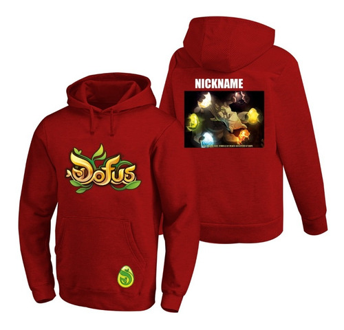 Sudadera Dofus Dragon Todos Los Dofus Nickname Personalizado