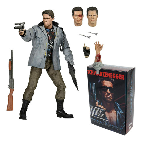 Terminator Ultimate T-800 Tech Noir Acción Figura Modelo