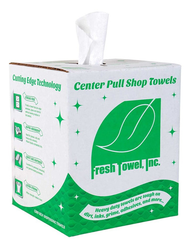 Fresh Towel Ultra Strong Center Pull Shop Toallas  (1 Caja 