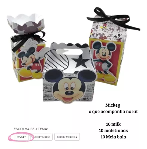 Lembrancinhas Festa Personalizada Mickey 3d