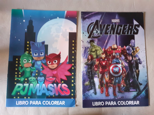 Pack De 10 Libros Para Colorear Varios Modelos Para Pintar