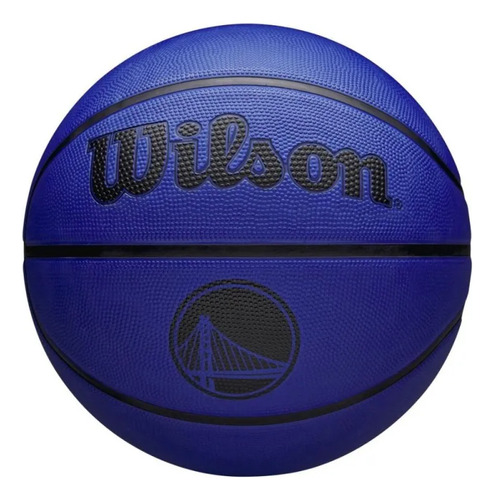Balón Basketball Wilson Nba Team Tribute Warrior Azul Wz4025