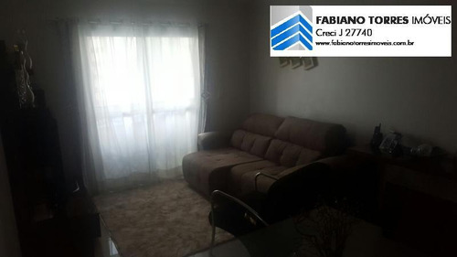 Apartamento Para Venda Em Santo André, Vila Floresta, 2 Dormitórios, 1 Banheiro, 1 Vaga - 1341_2-549783