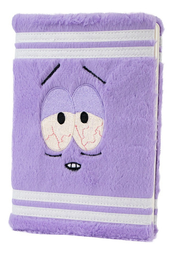 Libreta South Park Toallin Con Textura 100 Hojas Bond Hueso