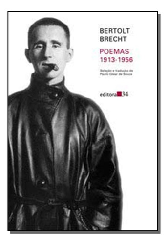 Libro Poemas 1913 1956 De Brecht Bertolt Editora 34