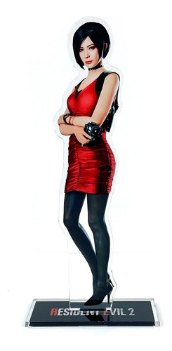 Figura De Pie Acrílico Resident 2 Re Version Ada Wong Modelo