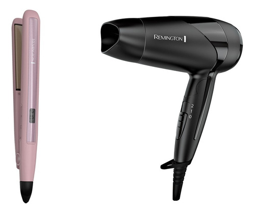 Combo Remington Planchita S5901 + Secador De Pelo D1500