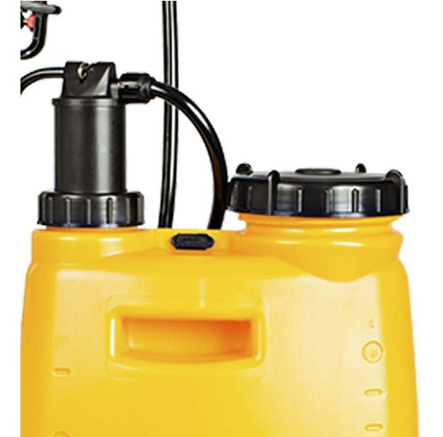 Imagem 4 de 4 de Pulverizador Costal Alavanca 10 L - Laranja- C/copo -guarany