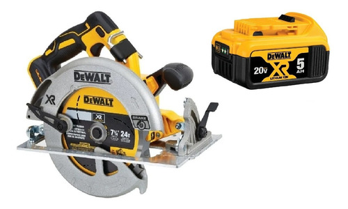 Sierra Circular Dewalt Brushless Dcs570b + Bateria Dcb205