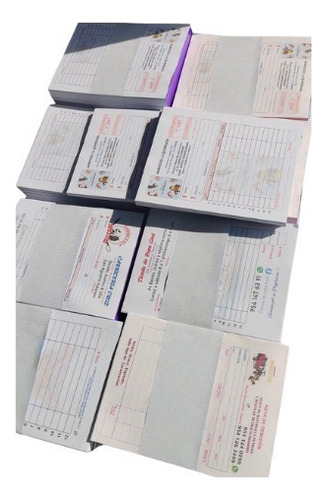 Notas De Remisión O Comandas Papel Autocopiante