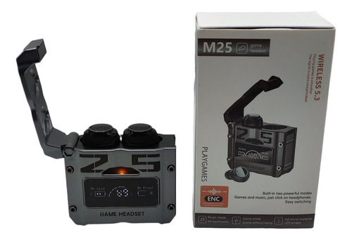 Audífonos Gamer M25 Inalámbricos Bluetooth 5.3 Potentes