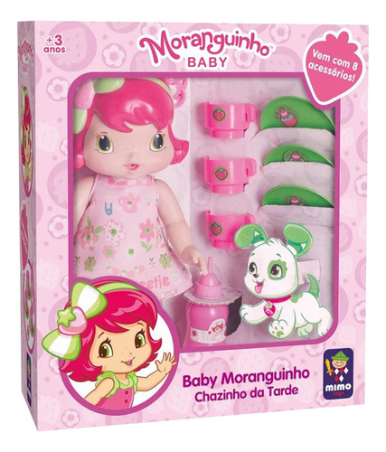 Baby Moranguinho Chazinho Da Tarde Boneca Original Mimo